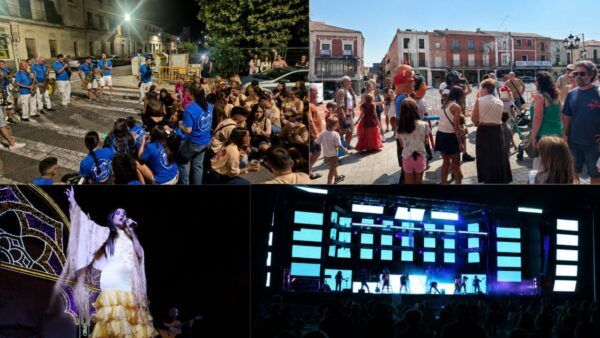 Celebración de fiestas en Peñaranda con música y actividades familiares