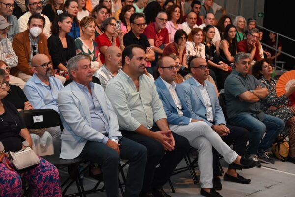 Asistentes en la entrega del Premio Provincia en la Feria de Teatro de Ciudad Rodrigo