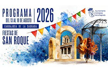 Programa de fiestas de San Roque en Carbajosa de la Sagrada