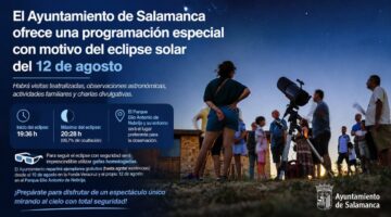 Salamanca prepara una programación especial para vivir el gran eclipse solar del 12 de agosto