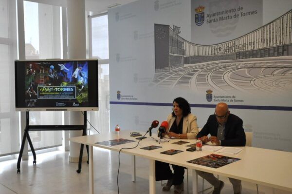Presentación de la novena edición de Volatiritormes con espectáculos y correfoc.