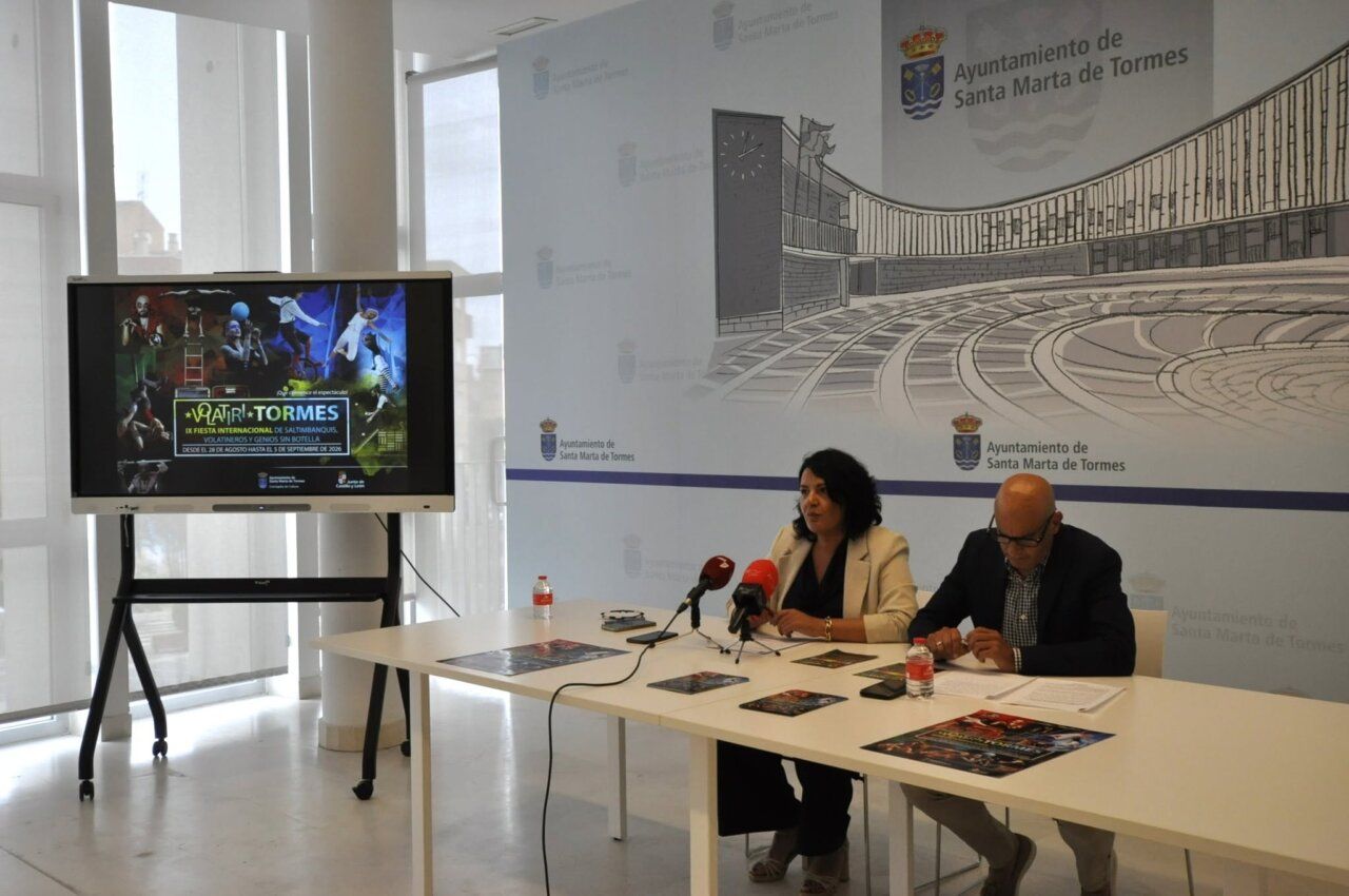 Presentación de la novena edición de Volatiritormes con espectáculos y correfoc.