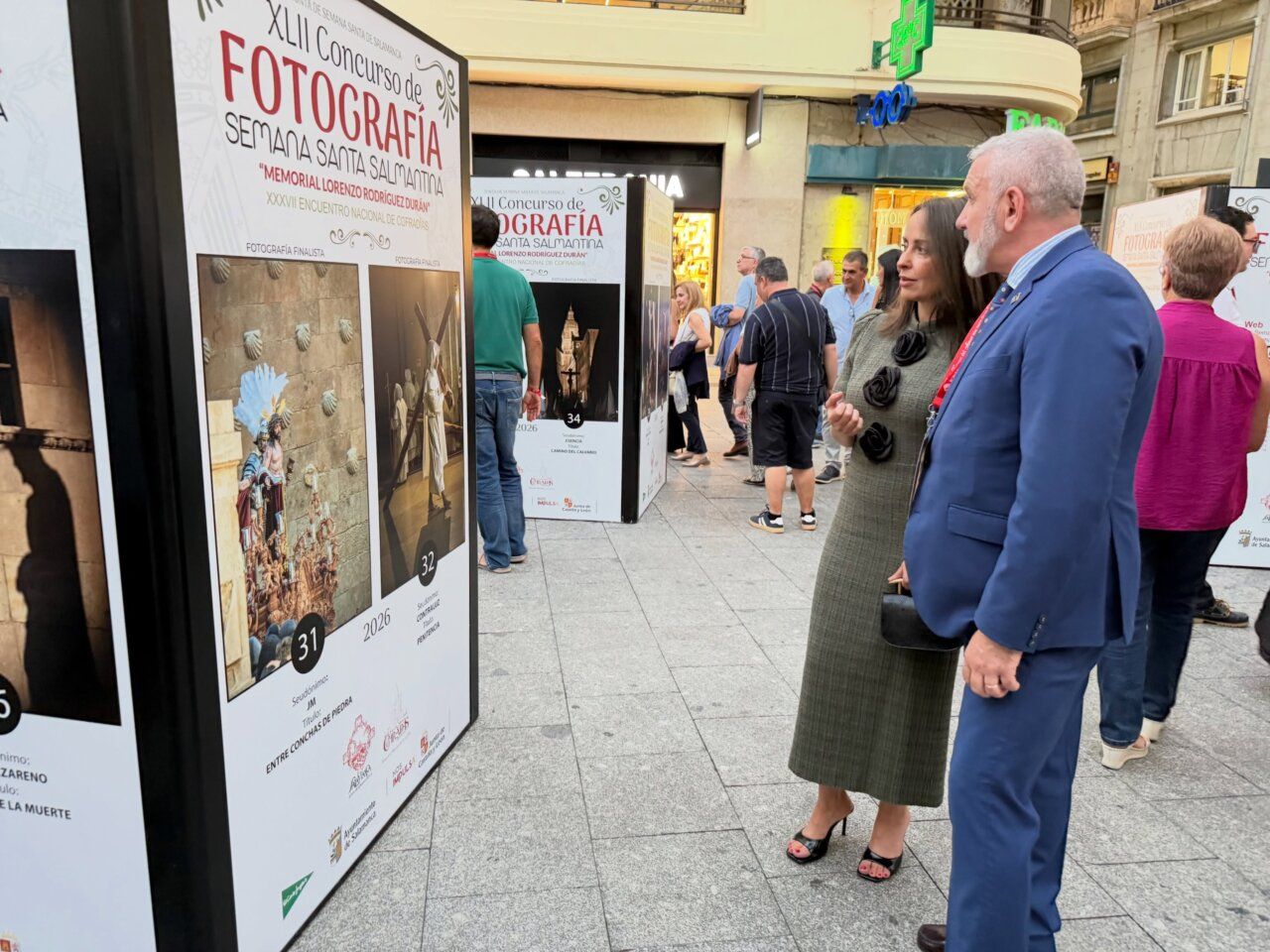 Inauguración del LXII Concurso de Fotografía de la Semana Santa en Salamanca