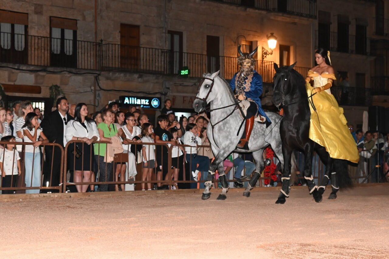 Espectáculo inaugural de la XXV Feria del Caballo en Ciudad Rodrigo