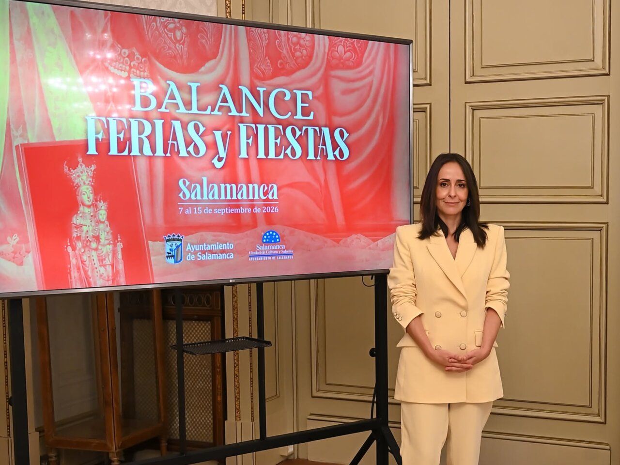 Presentación del balance de Ferias y Fiestas en Salamanca 2026