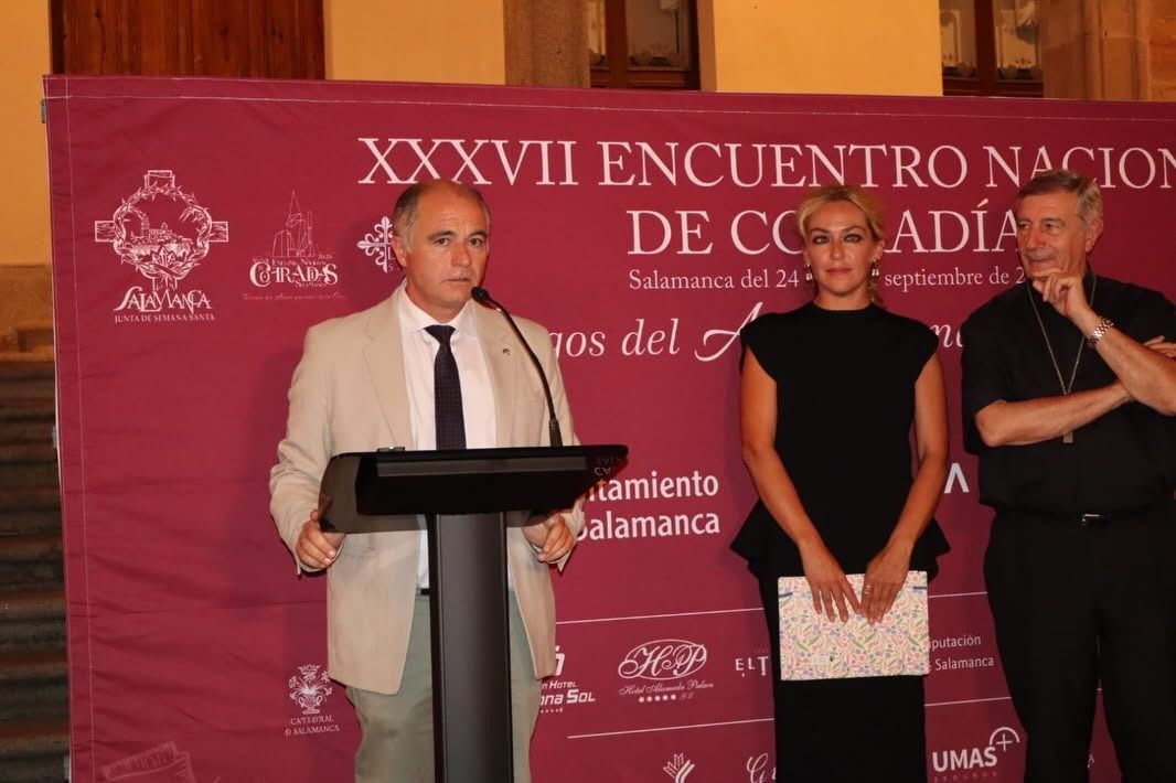 Presentación del XXXVII Encuentro Nacional de Cofradías en Salamanca