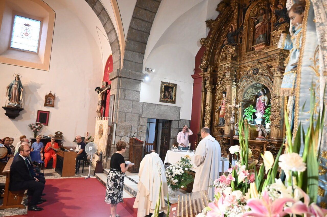Celebración de la festividad de la Virgen de la Peña de Francia en Ciudad Rodrigo.