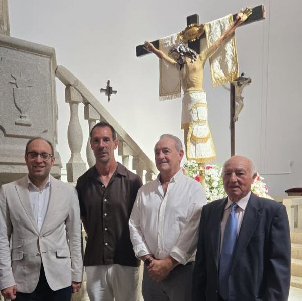 El alcalde de Ciudad Rodrigo en las fiestas patronales de Martiago