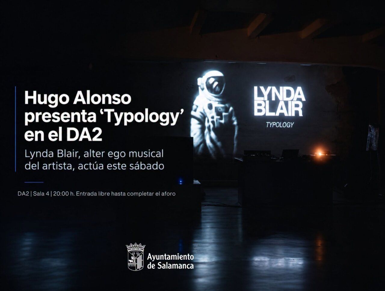Hugo Alonso presenta Tipology en el DA2 con Lynda Blair