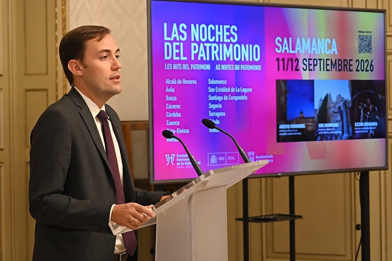 Presentación de Las Noches del Patrimonio en Salamanca