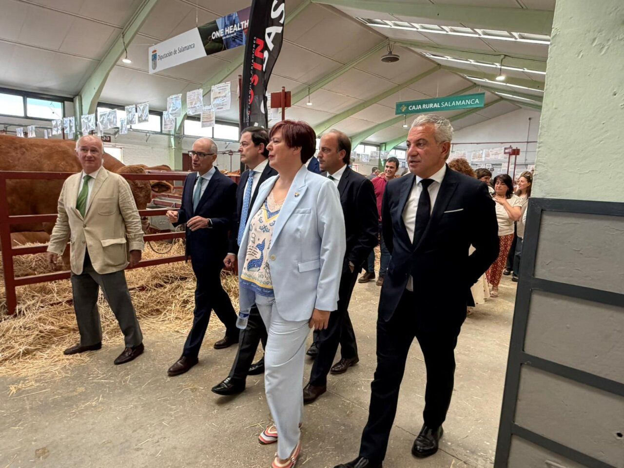 Begoña García en la feria Salamaq hablando sobre el futuro del campo