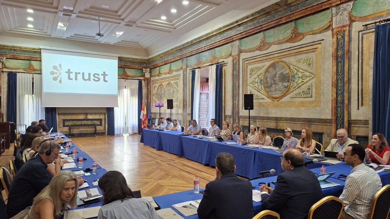 Reunión del proyecto TRUST con representantes de varias ciudades europeas.