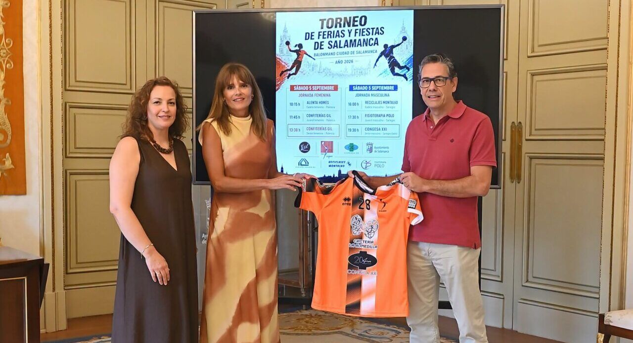 Presentación del Torneo de Ferias y Fiestas de Balonmano en Salamanca