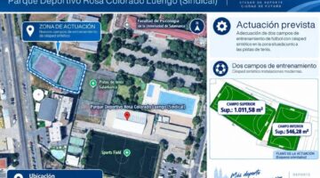 Transformación del complejo deportivo Rosa Colorado en Salamanca