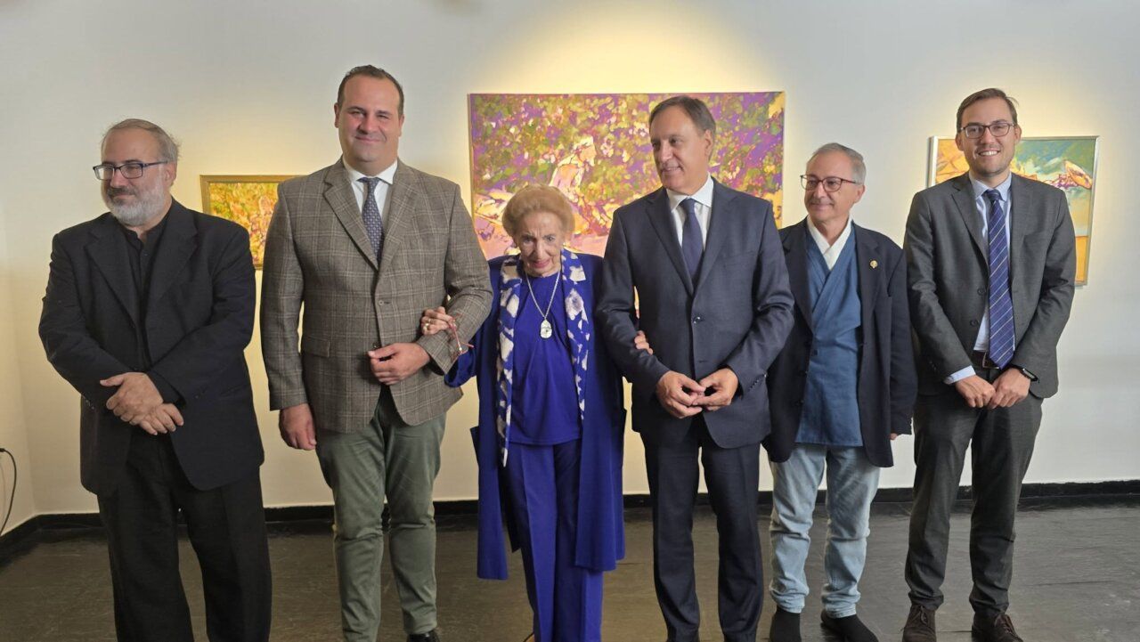 Inauguración de la exposición El Quijote de Salamanca en la Torre de los Anaya