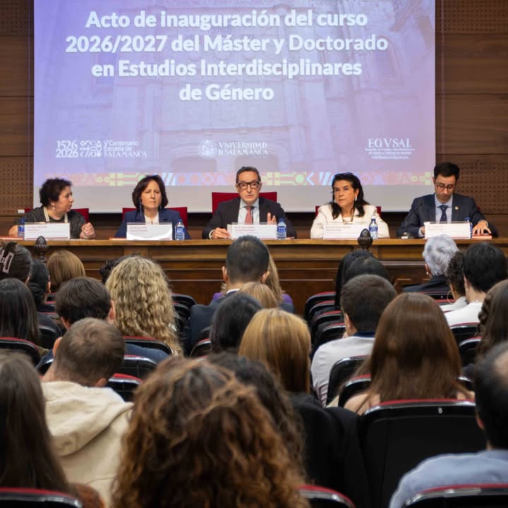 Inauguración del Máster y Doctorado en Estudios de Género en la USAL