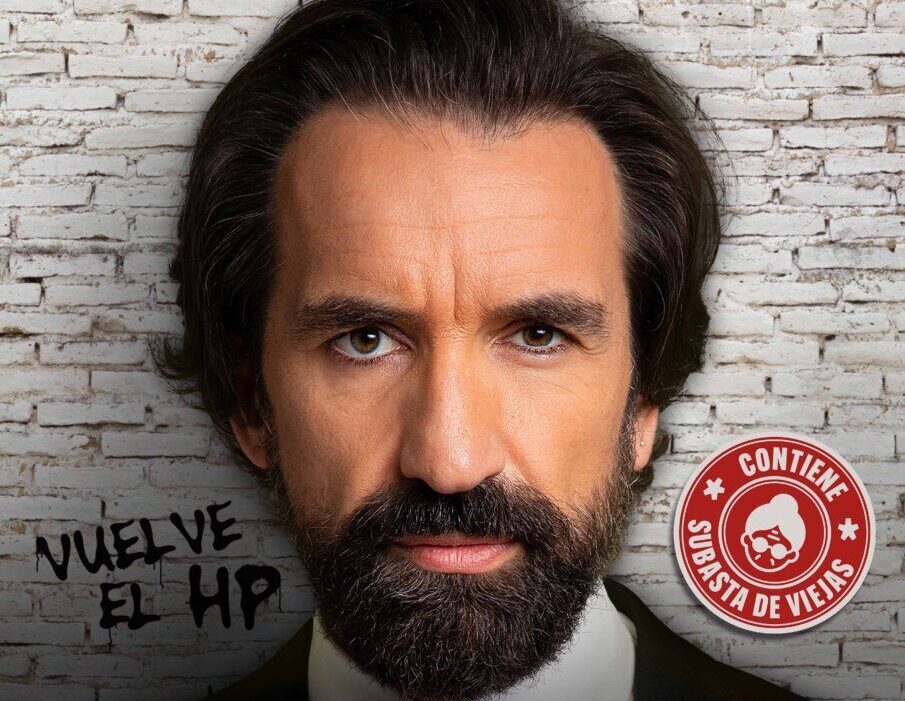 Cartel con el retrato de Miguel Lago y el título Miserable, parte II, temporada 2026/27