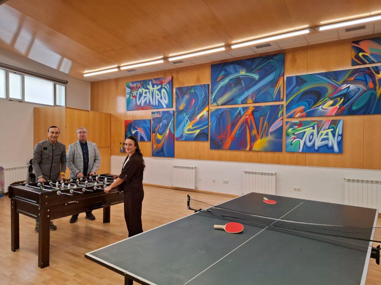 Inauguración del nuevo Centro Joven en Carbajosa con actividades recreativas