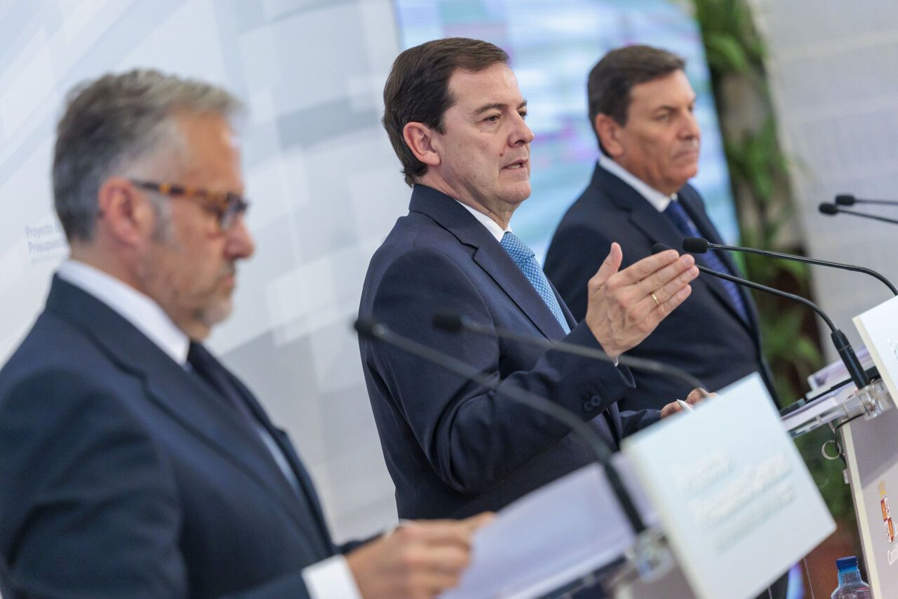 Mañueco presenta presupuestos para Castilla y León en 2027