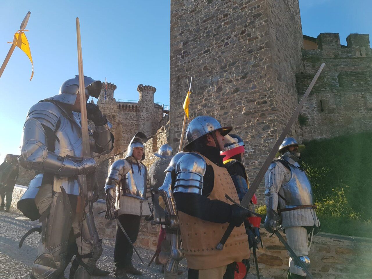 Recreación histórica de la revuelta de los Irmandiños en Ponferrada