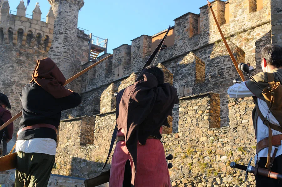 Recreación histórica de la revuelta irmandiña en Ponferrada